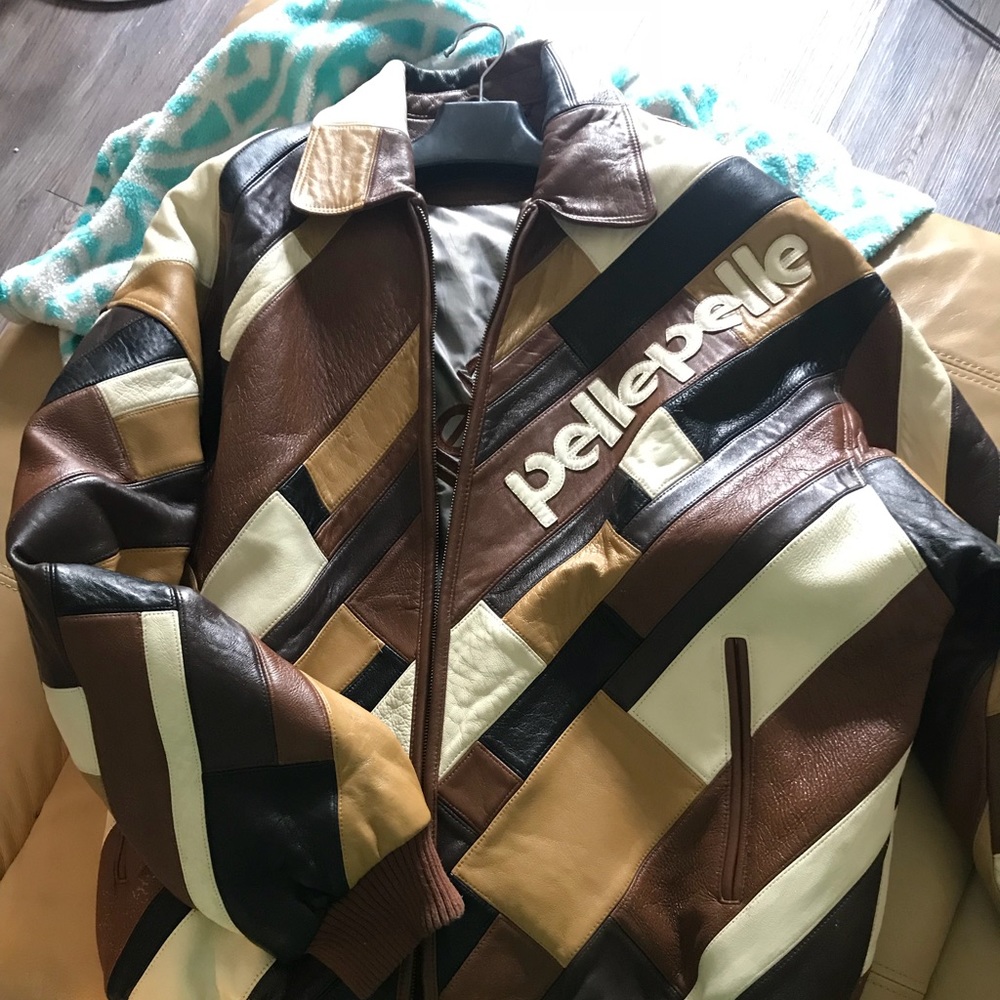 Men’s Pelle Pelle Patchwork Jacket
